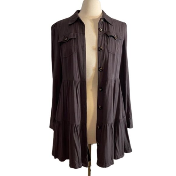 Listicle Shirt Dress Size Medium - Picture 4 of 7